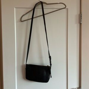 Madewell side body bag - Black Leather